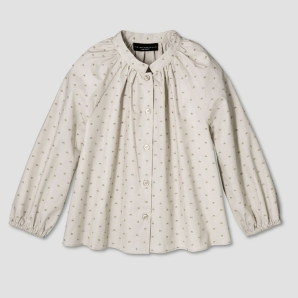 Victoria Beckham For Target Girls Sage Button Up - Picture 1 of 8